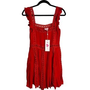 ❤️ Buddy Love Red Mini Dress - New With Tags ❤️
